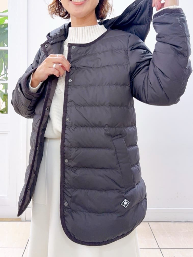 Osawaさんの「Dessin｜【撥水・2WAY】ミュラーダウンコートミドル丈」を使ったコーディネート