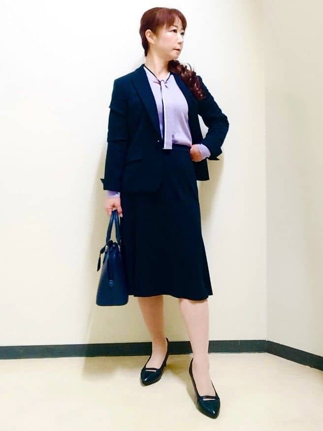 花さんの「Reflect｜【SS-4Lサイズ】匠ジャケット／ベーシックテーラード／WEB先行カラーあり」を使ったコーディネート