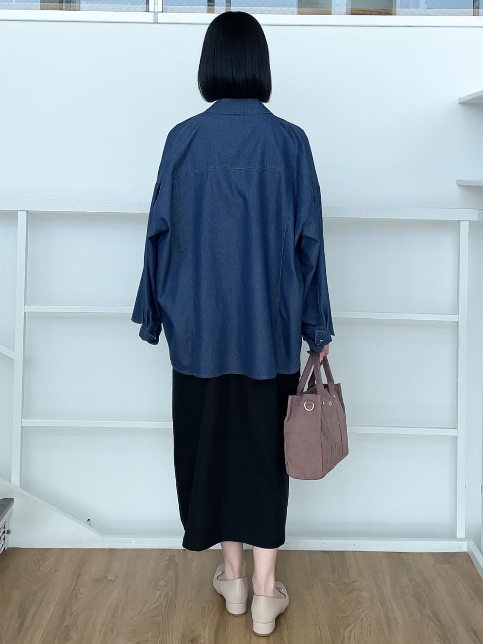 NATSUMIさんの「grove｜【UVカット】ロゴアソートベーシックロンT」を使ったコーディネート