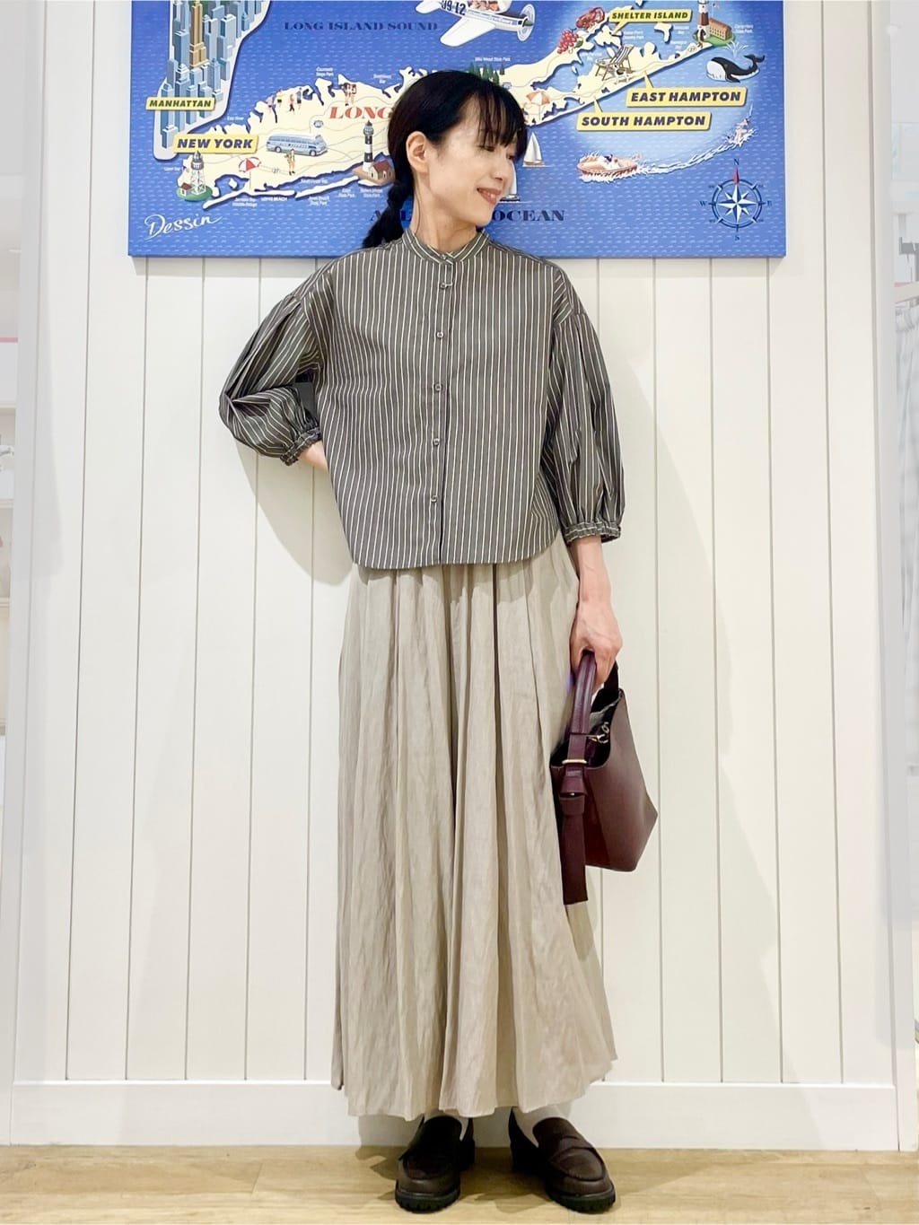 uwatokoさんの「Dessin｜【ウエストゴム/洗える】シアーエアリーパンツ」を使ったコーディネート