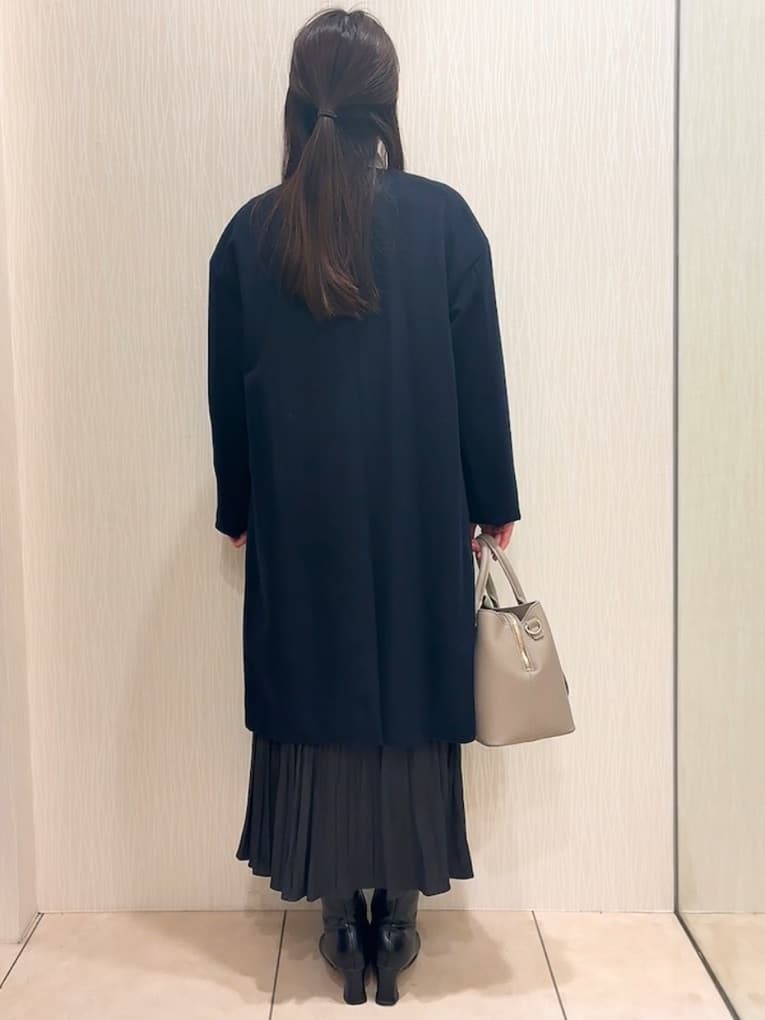 SAHOさんの「UNTITLED｜【8色展開/洗える】ウールカシミヤ ハイネックニット」を使ったコーディネート