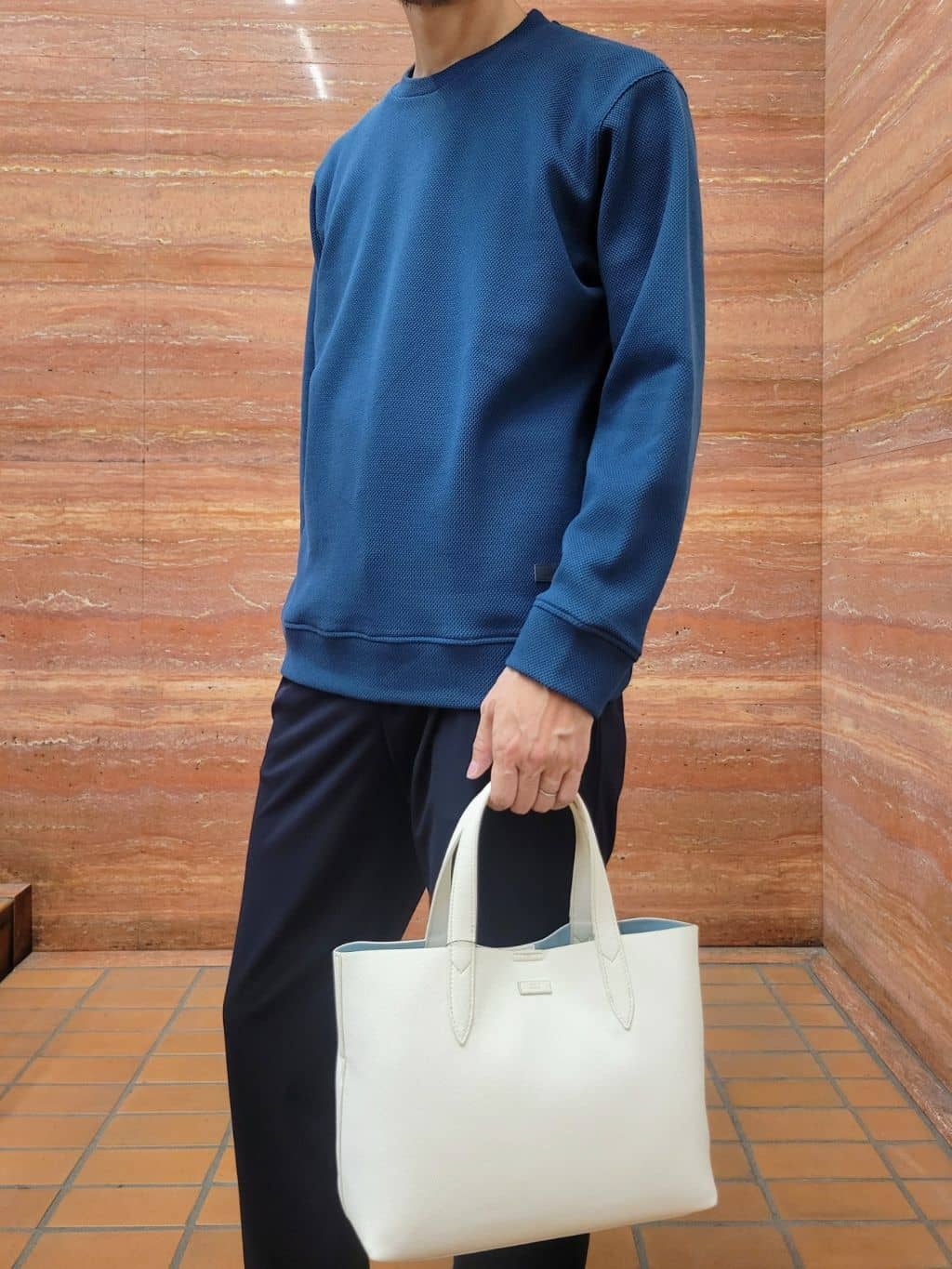piroyaさんの「TAKEO KIKUCHI｜【尾州織】クルーネック カットソー」を使ったコーディネート