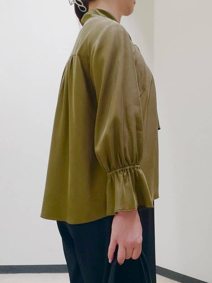 花さんの「Reflect｜【ウエスト総ゴム／セットアップ／単品使いOK◎】ベスト＋ストレートパンツセット」を使ったコーディネート