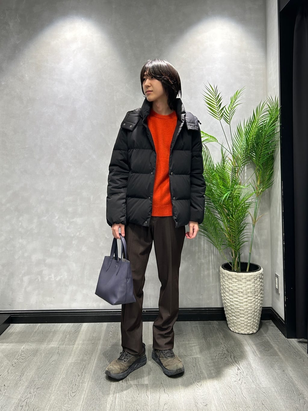ruiさんの「TAKEO KIKUCHI｜【袖取り外し可】デタッチャブル ダウンブルゾン」を使ったコーディネート