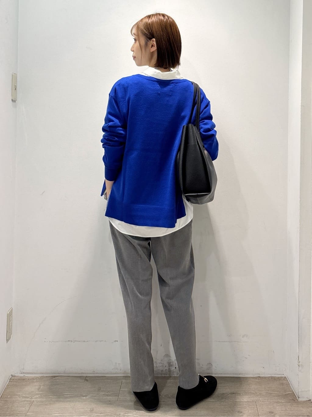 ぶまりんさんの「OPAQUE.CLIP｜ボートネックニット／エクストラファインメリノウール【THEシリーズ／洗濯機OK】」を使ったコーディネート