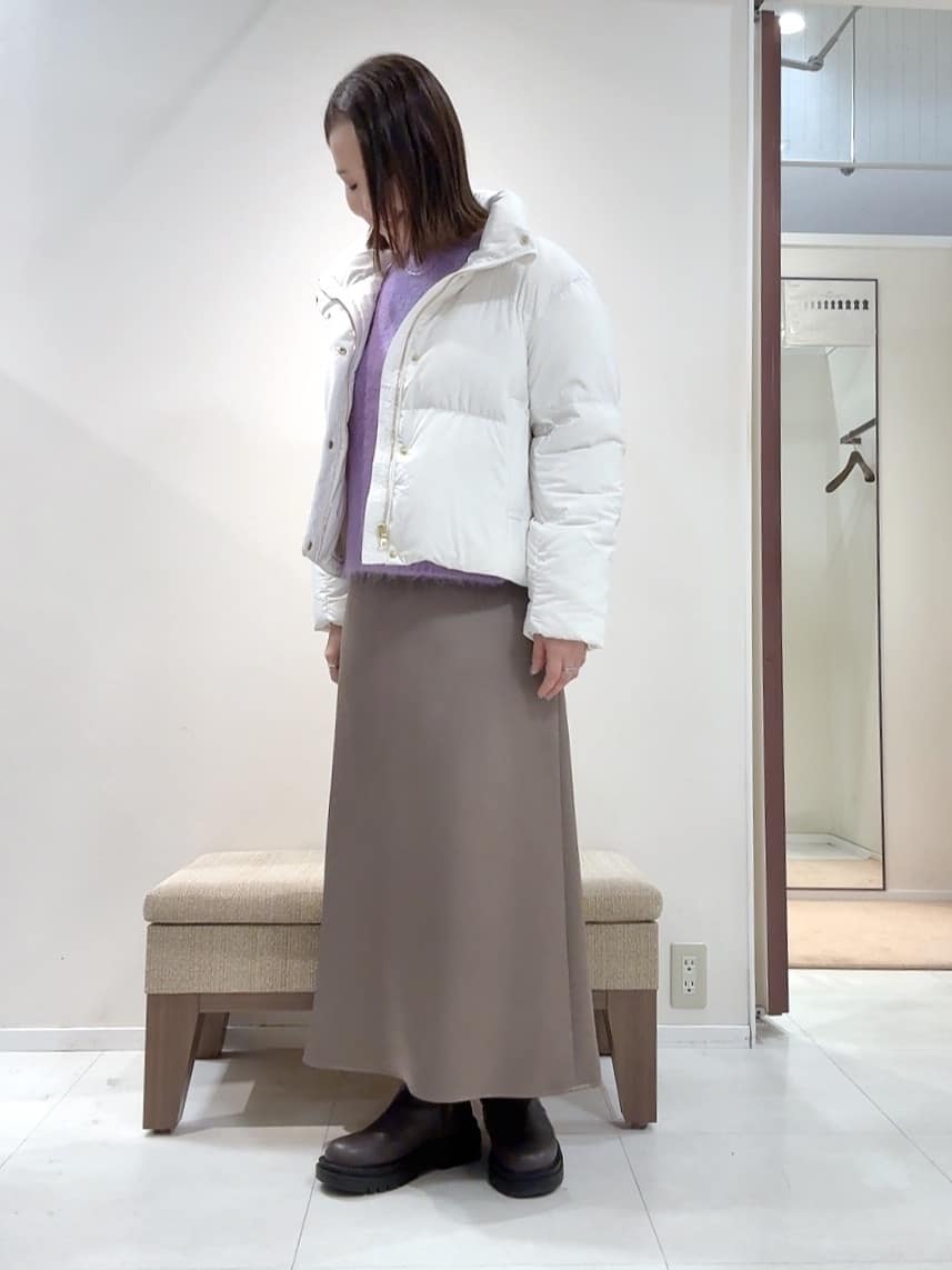 YUIさんの「UNTITLED｜【トレンド/撥水機能/防寒】ショートダウンコート」を使ったコーディネート