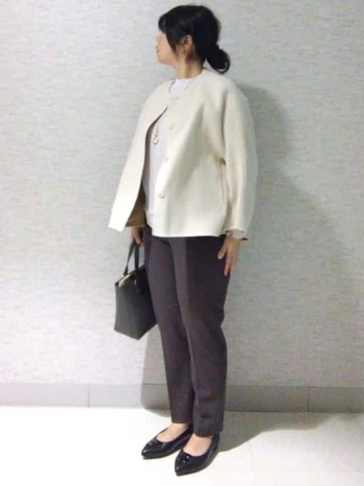 sakoさんの「Reflect｜【秋映え／ゆったり着られる◎】ドルマンシルエットニット」を使ったコーディネート