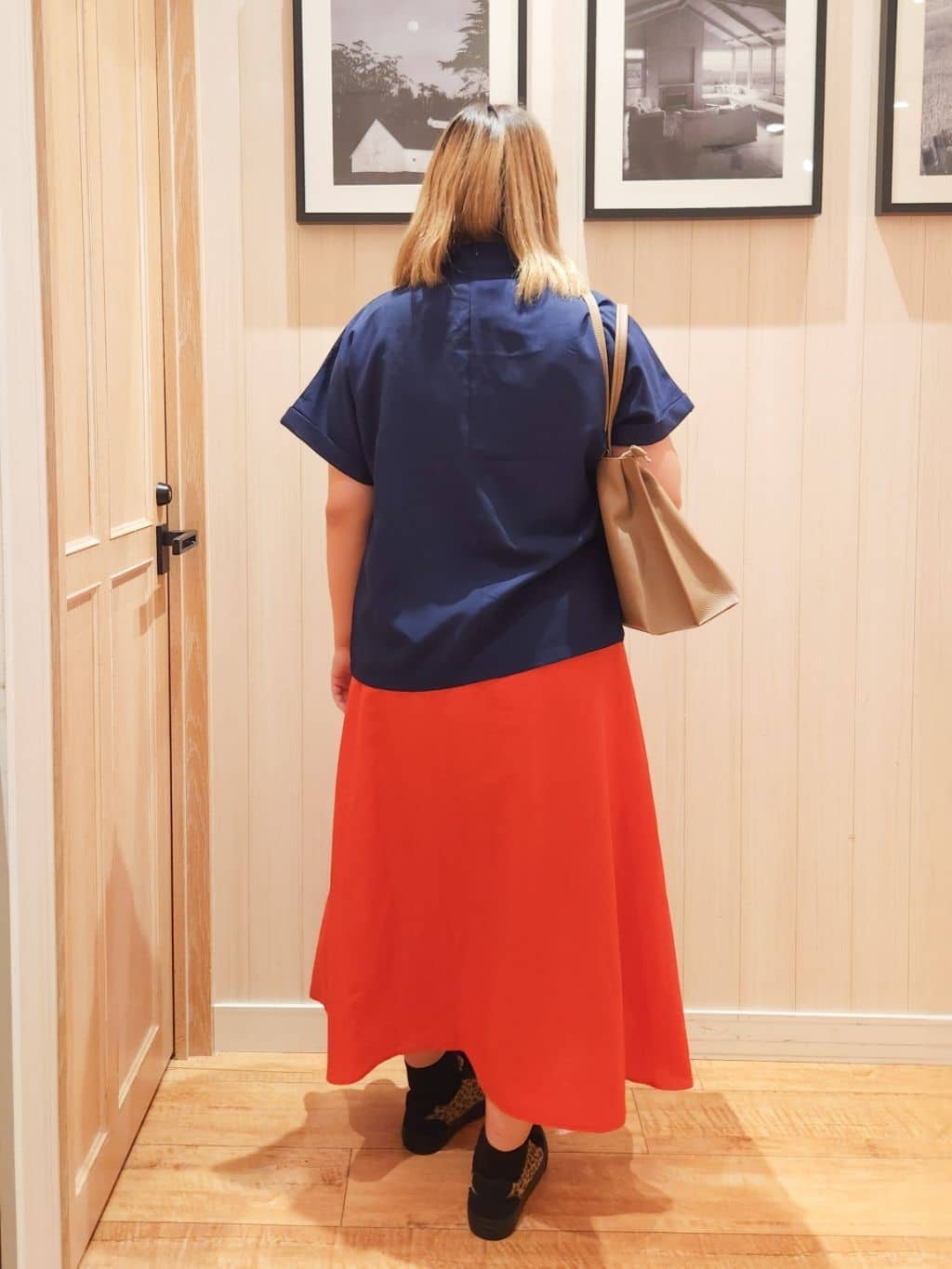れーやんさんの「SHOO･LA･RUE｜【S-LL】さらりと着たい大人のための 麻調半袖ジャケット」を使ったコーディネート