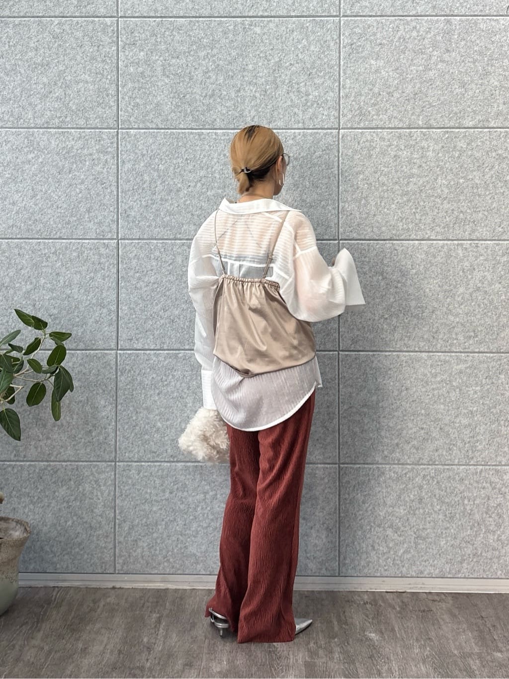 kotakiさんの「INDIVI｜キャミセットカットソー」を使ったコーディネート