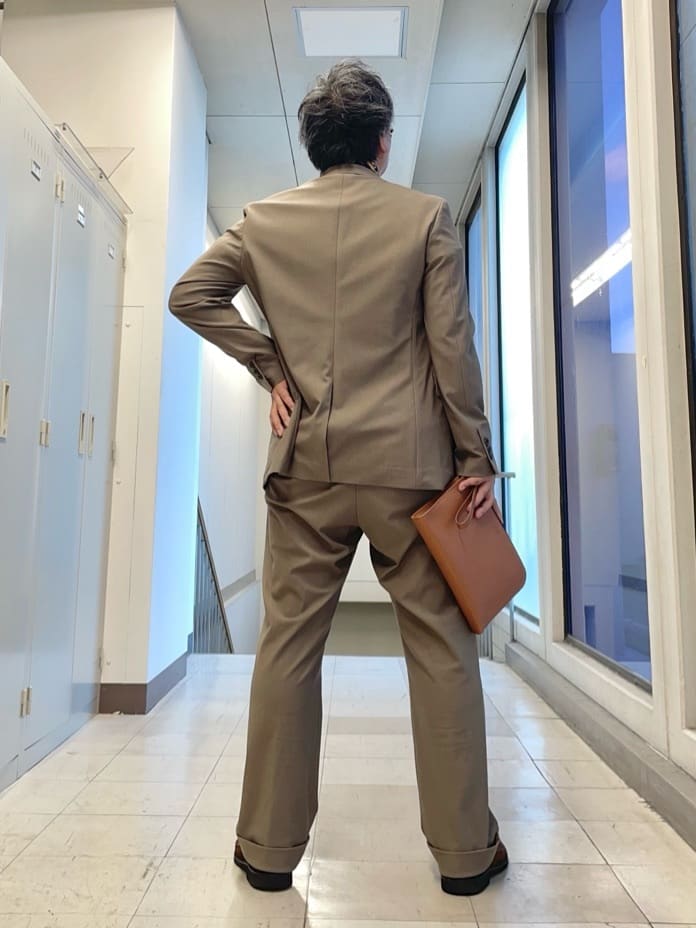 MAKOTO AIさんの「TAKEO KIKUCHI｜【360&deg;ストレッチ／セットアップ対応】None Of Stress ジャケット」を使ったコーディネート