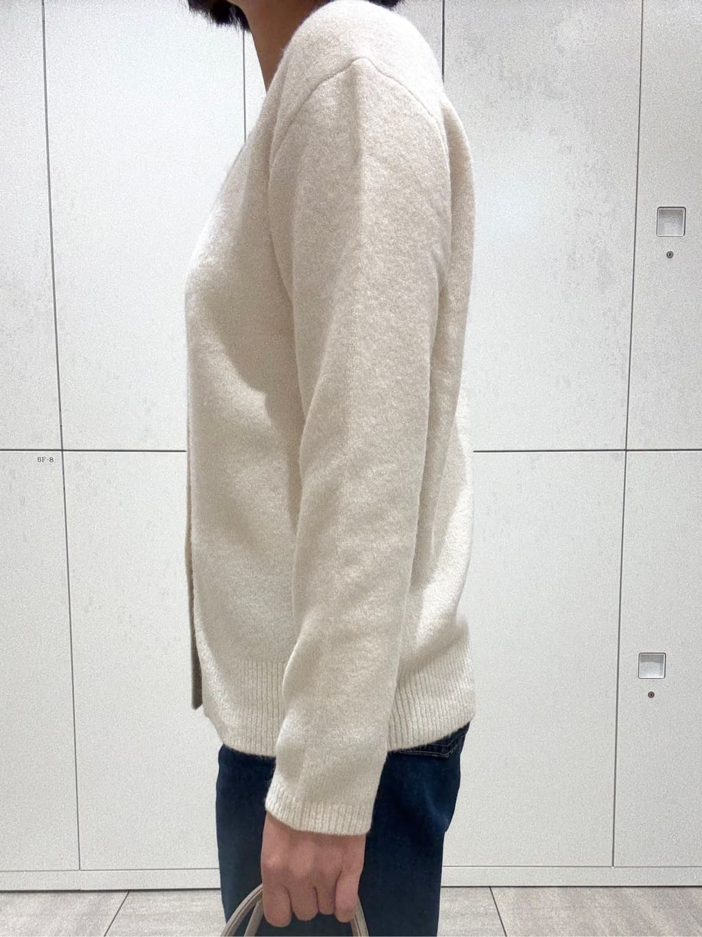 Itoさんの「UNTITLED｜【グレー/ブルー/ジーンズ】ソフトワイドデニムパンツ」を使ったコーディネート