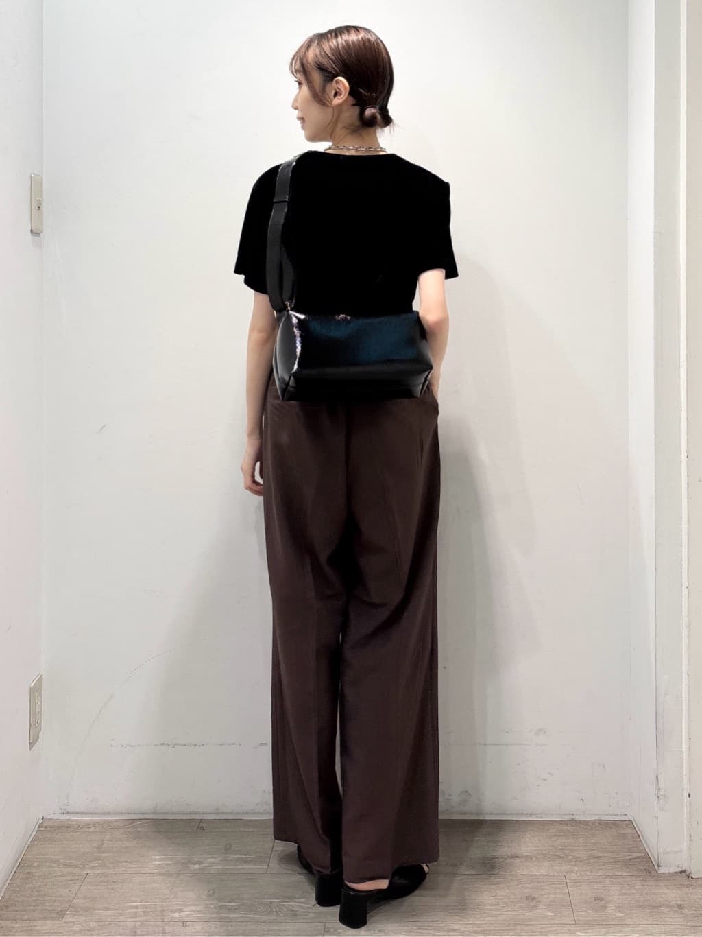 ぶまりんさんの「OPAQUE.CLIP｜フロッキーチュールTシャツ【洗濯機洗い可】」を使ったコーディネート