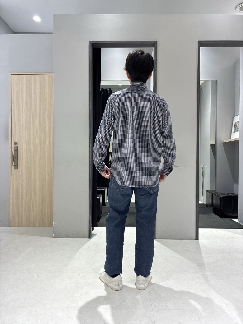 わいずみさんの「TAKEO KIKUCHI｜ハイゲージ モックネック ニット プルオーバー」を使ったコーディネート