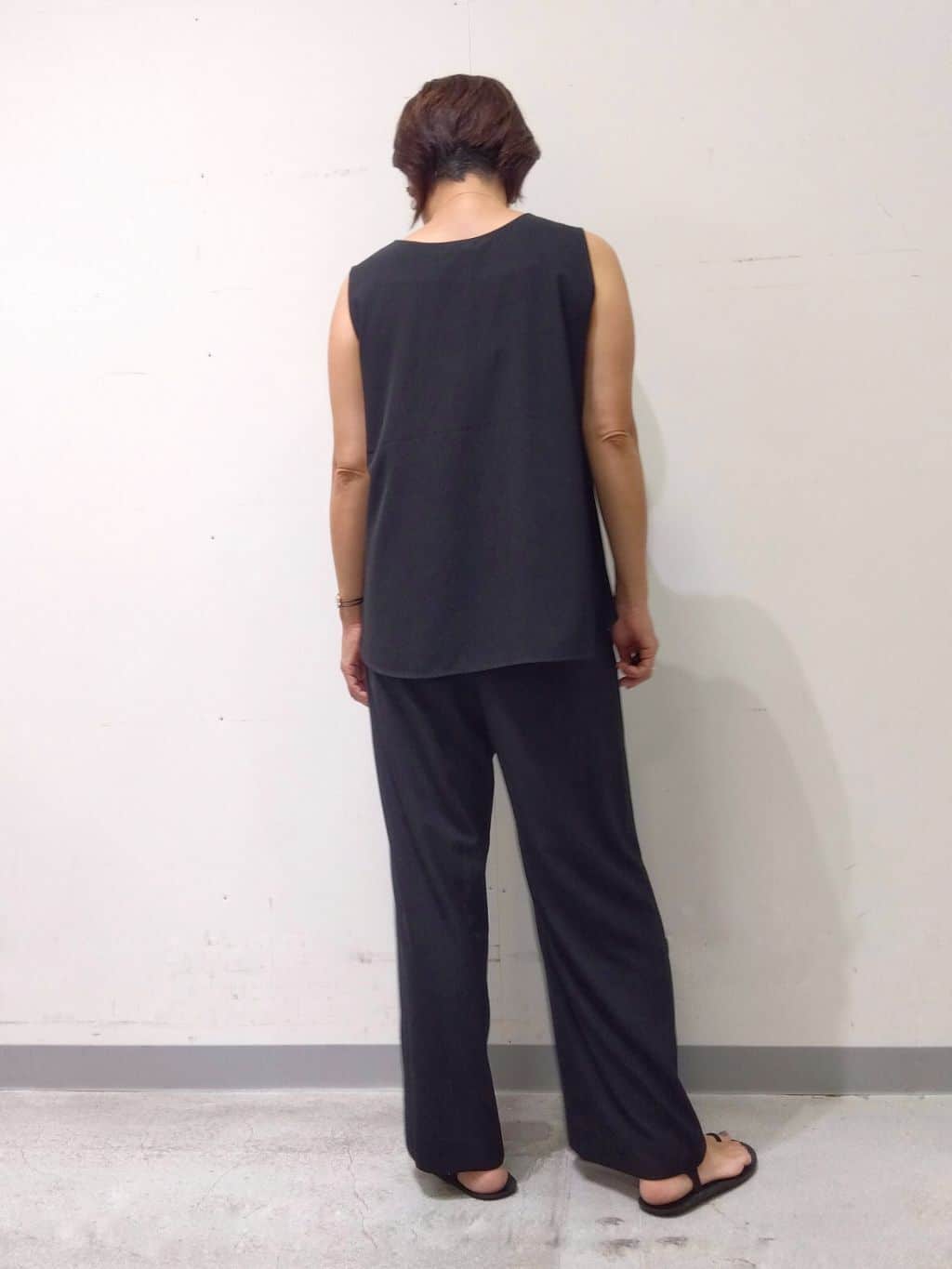Kさんの「INDIVI｜【軽く羽織れる】ボレロカーディガン」を使ったコーディネート