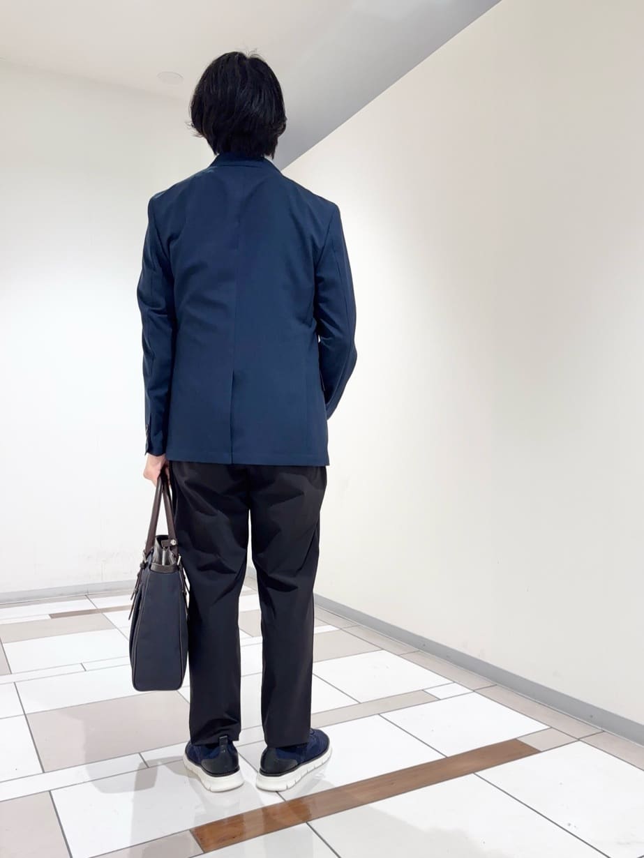及川さんの「TAKEO KIKUCHI｜【COOL CITY WEAR】アーバンクール ジャケット /接触冷感・吸水速乾」を使ったコーディネート