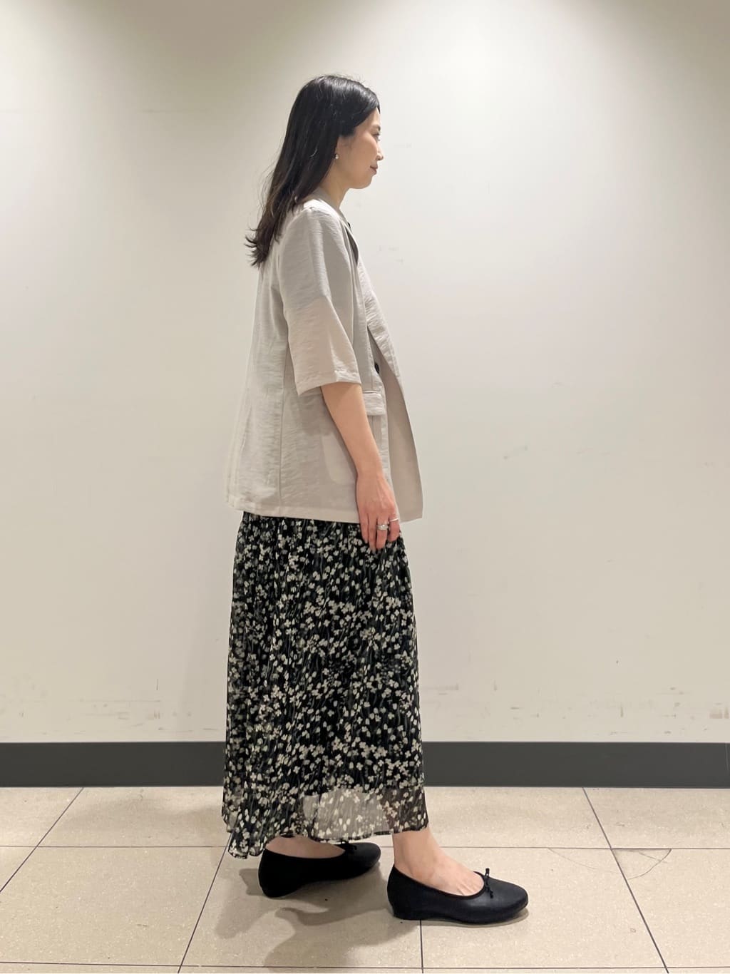 shokoさんの「INDIVI｜ライトダブルジャケット」を使ったコーディネート
