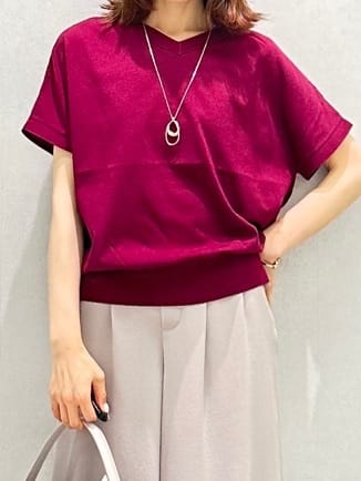 Miwaさんの「UNTITLED｜【追加】ライトダブルリングネックレス」を使ったコーディネート