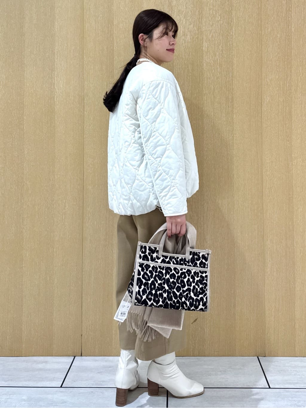 nanaさんの「UNTITLED｜【洗える】モックネックミラノリブニット」を使ったコーディネート