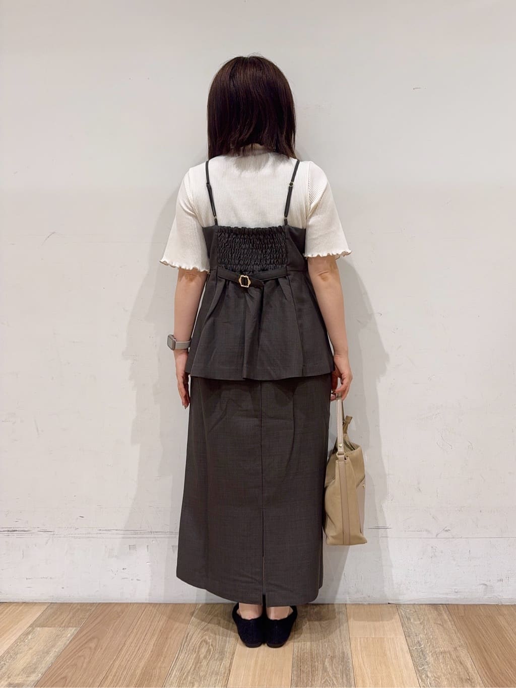 miさんの「grove｜【カセット服】主役級キャミビスチェ」を使ったコーディネート