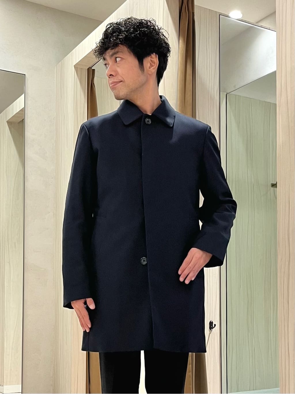 URAさんの「TAKEO KIKUCHI｜【Sサイズ～】尾州織 ピンヘッドムリネ ジャケット」を使ったコーディネート