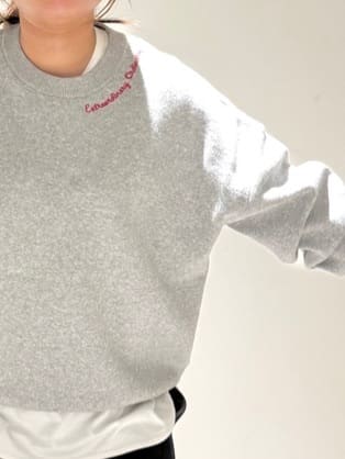 Liriさんの「Dessin｜【選べる首元デザイン/洗える】クルーネックロングTシャツ」を使ったコーディネート