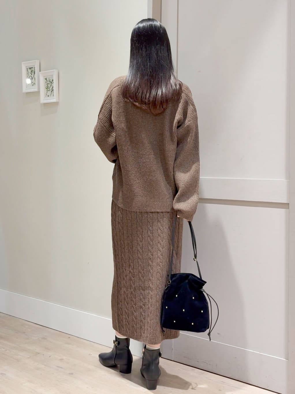 Mayuさんの「grove｜【SETITEM】オーバーサイズ畔カーディガン」を使ったコーディネート