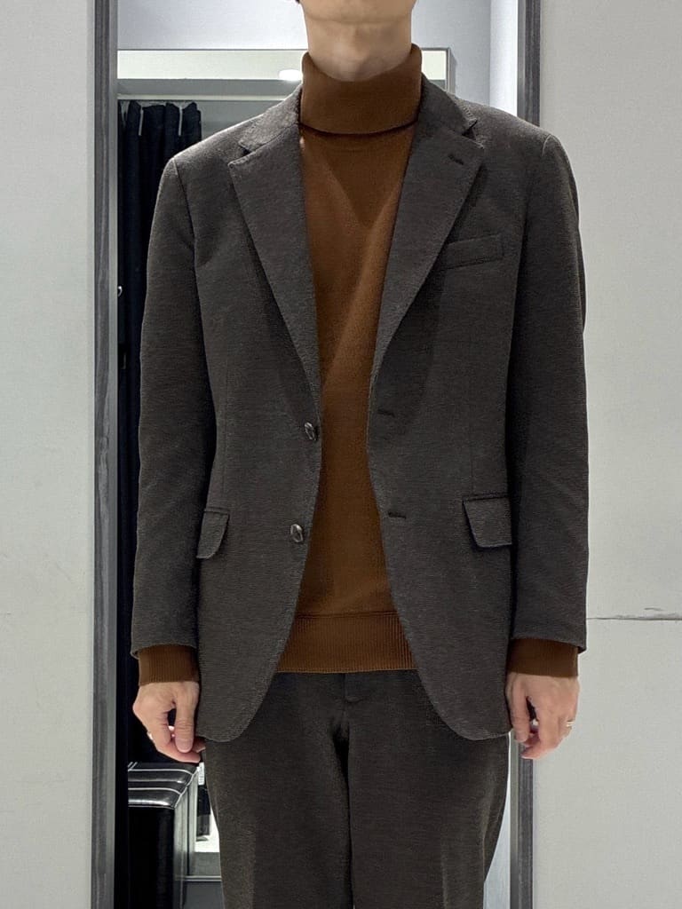 わいずみさんの「TAKEO KIKUCHI｜【None Of Stress】アクティブジャージ 千鳥 ジャケット」を使ったコーディネート