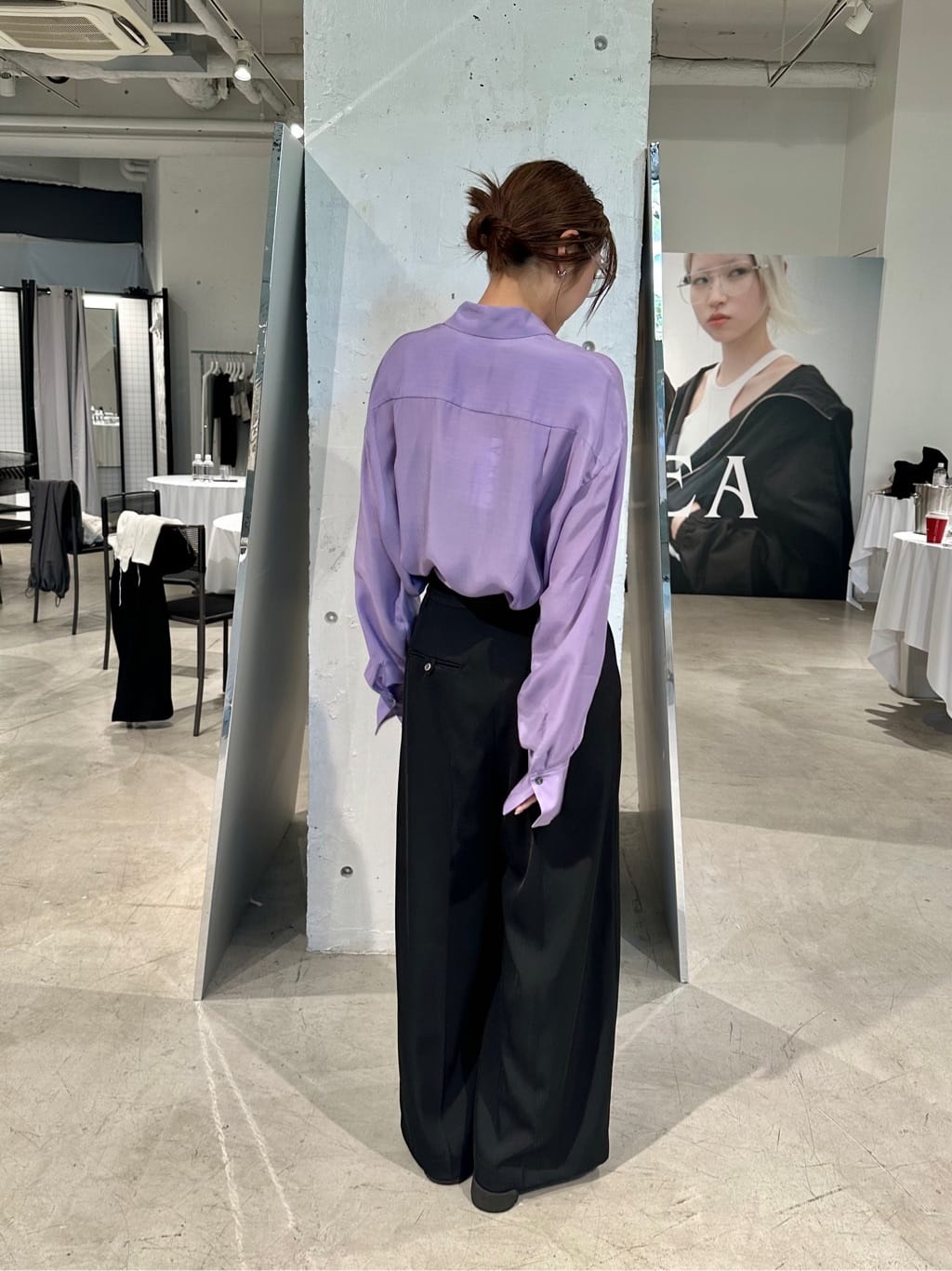 harunaさんの「CODE A｜oversize float shirts」を使ったコーディネート