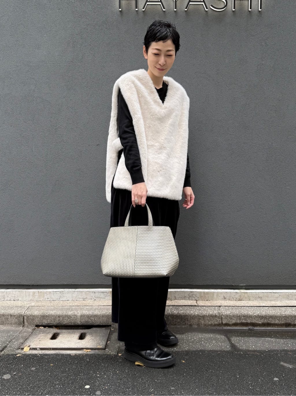 Kさんの「HIROKO HAYASHI｜OTTICA（オッティカ）ハンドトートバッグS」を使ったコーディネート