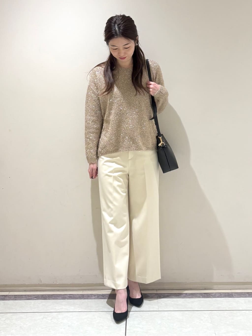 sakiさんの「COUP DE CHANCE｜【手洗い可】ストレートワイドパンツ」を使ったコーディネート