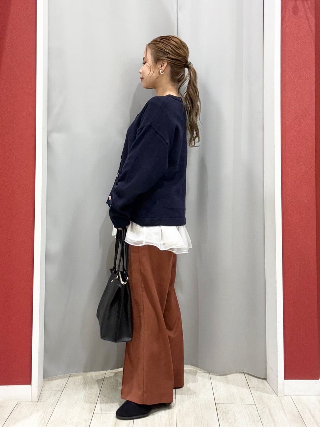 shioさんの「SHOO･LA･RUE｜裾フリルレイヤードトップス」を使ったコーディネート