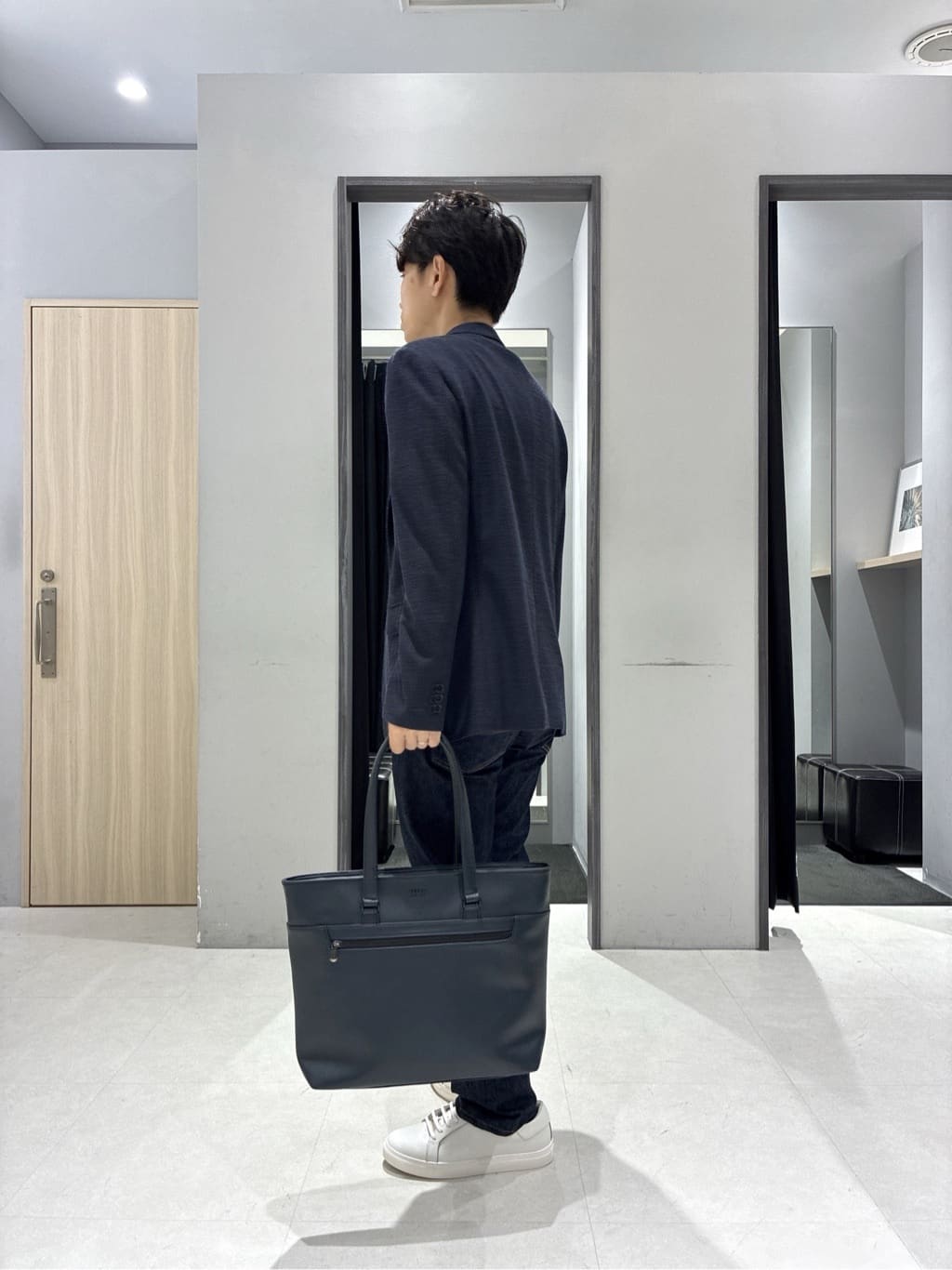 わいずみさんの「TAKEO KIKUCHI｜【Sサイズ～】ラッセルメッシュ ジャケット」を使ったコーディネート