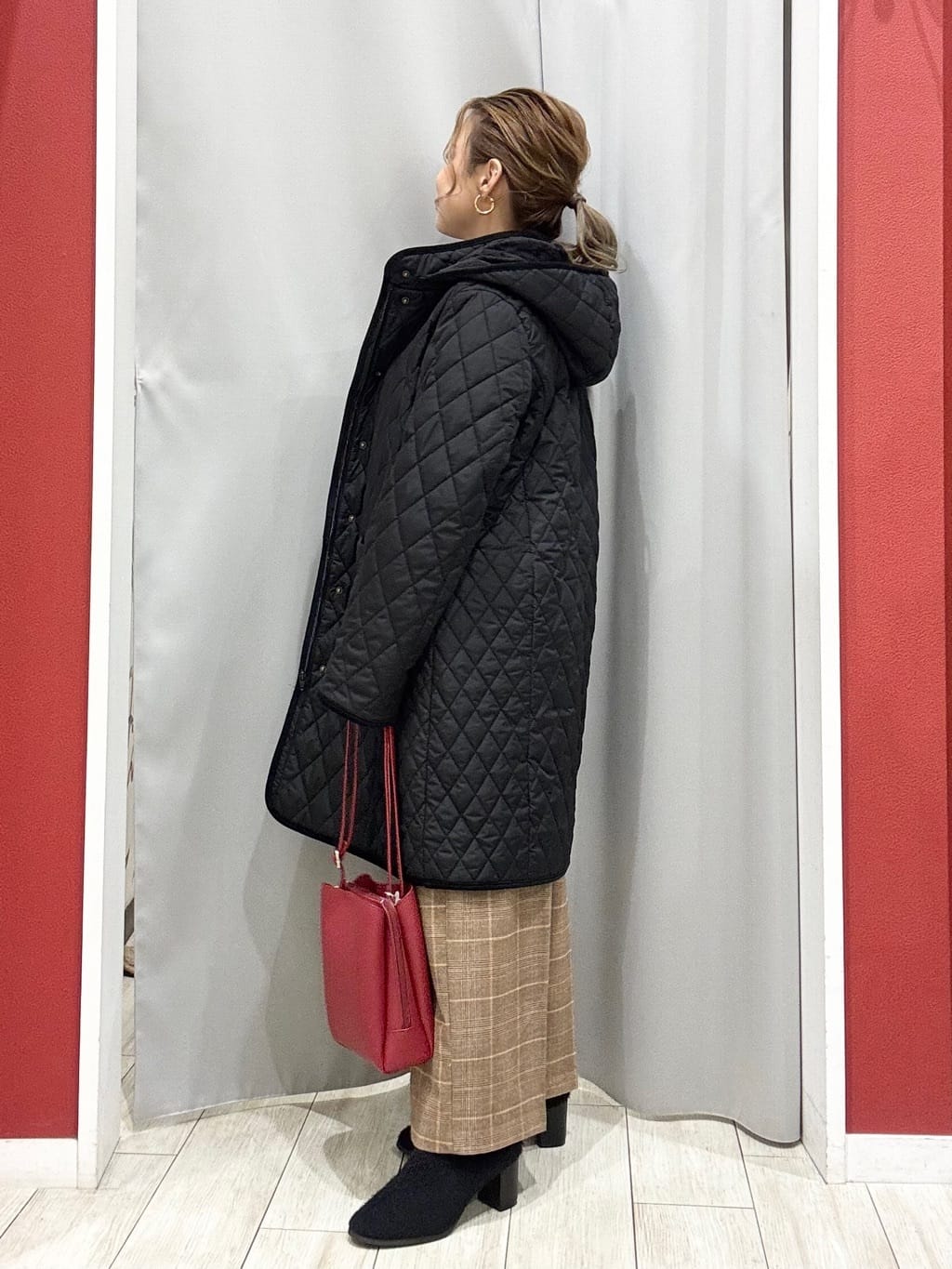 shioさんの「SHOO･LA･RUE｜【洗濯機可/S-LL】きちんと見えする あったか裏起毛ガウチョパンツ」を使ったコーディネート