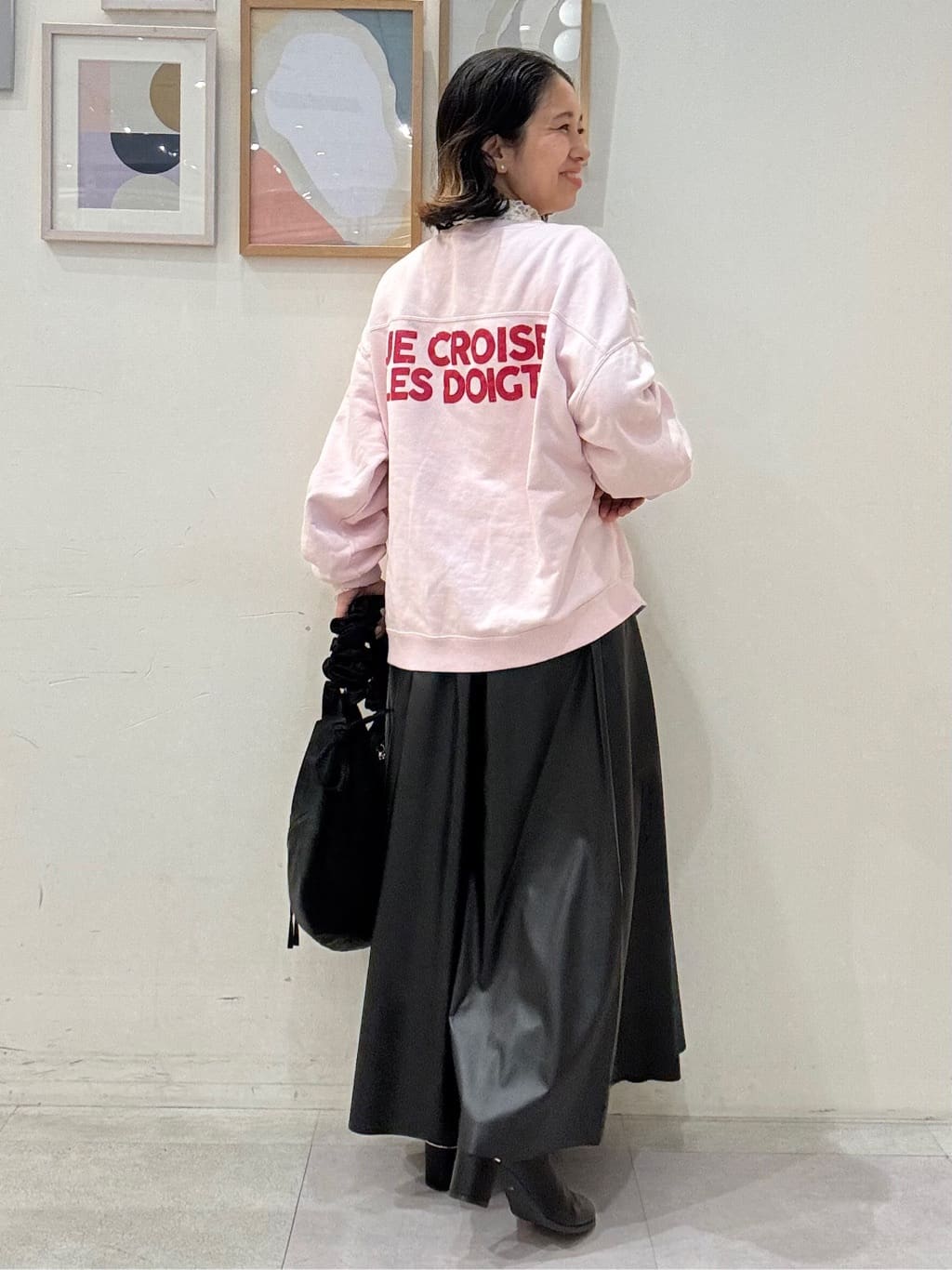 たけぴさんの「SHOO･LA･RUE｜【S-LL】上品なレースハイネックトップス」を使ったコーディネート