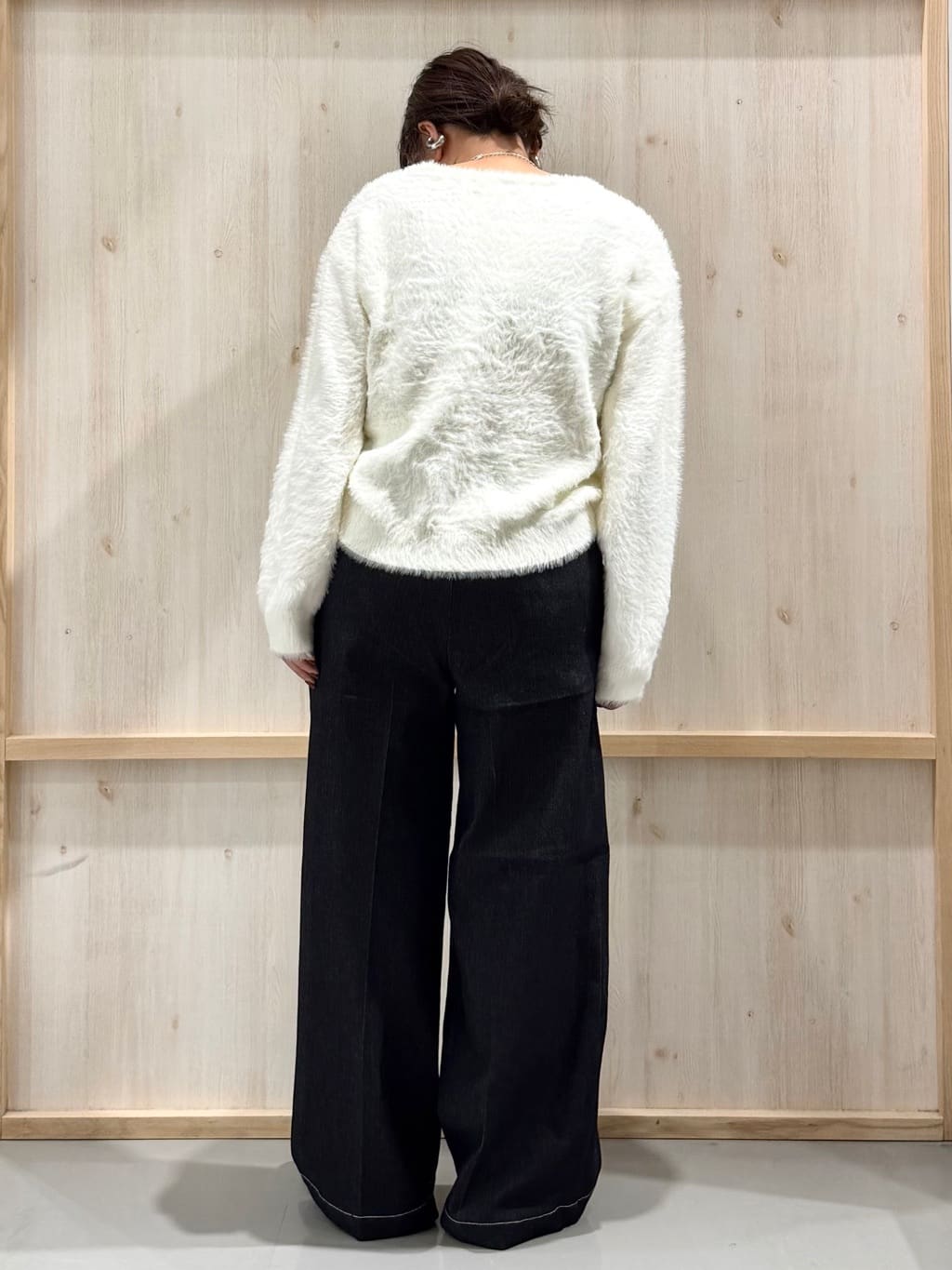 nanaさんの「THE SHOP TK｜【ぎゅっとされているような暖かさ】撥水中綿ブルゾン」を使ったコーディネート