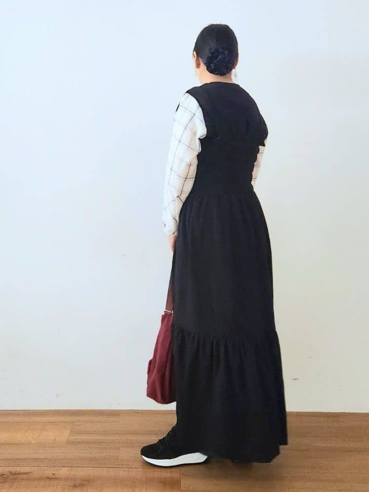 くまさんの「SHOO･LA･RUE｜【S-LL】柔らかシアーでこなれるフーディブルゾン」を使ったコーディネート