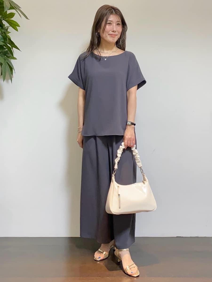 tomoさんの「UNTITLED｜【ステンレス】レイヤードチェーンネックレス」を使ったコーディネート