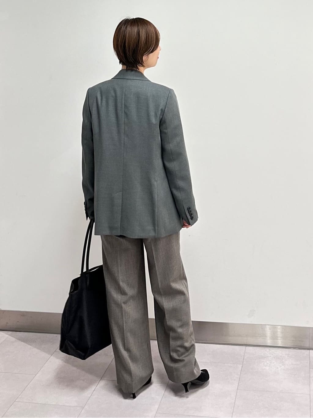 みなこさんの「UNTITLED｜【アンサンブル可/洗える】ウールミラノリブニット」を使ったコーディネート