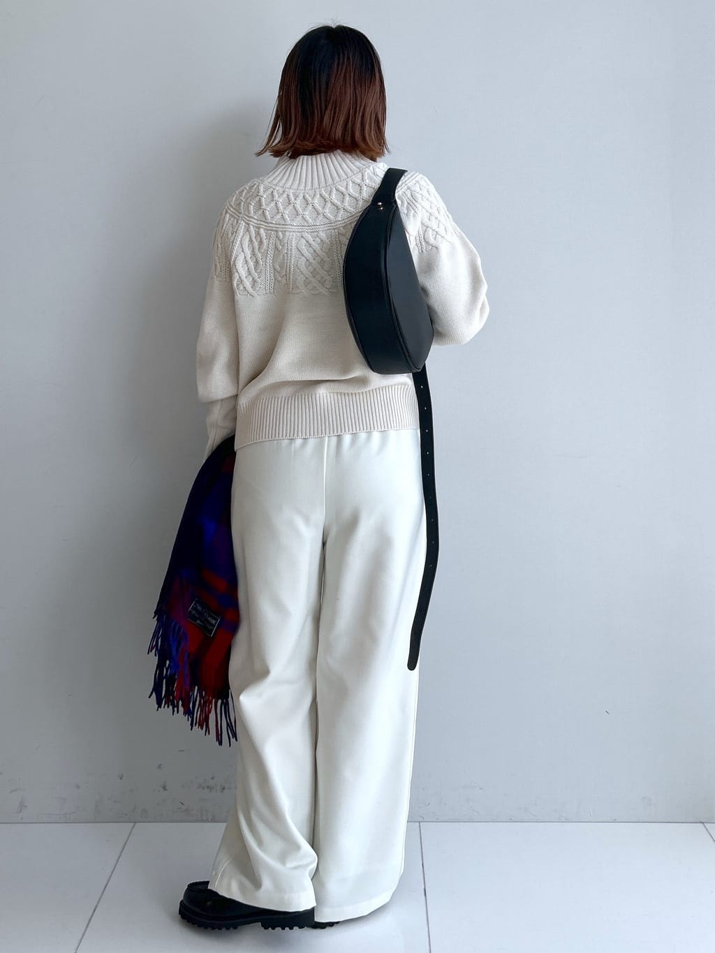 Hirokaさんの「Dessin｜【裏地付き/洗える】コンフォートワイドパンツ」を使ったコーディネート