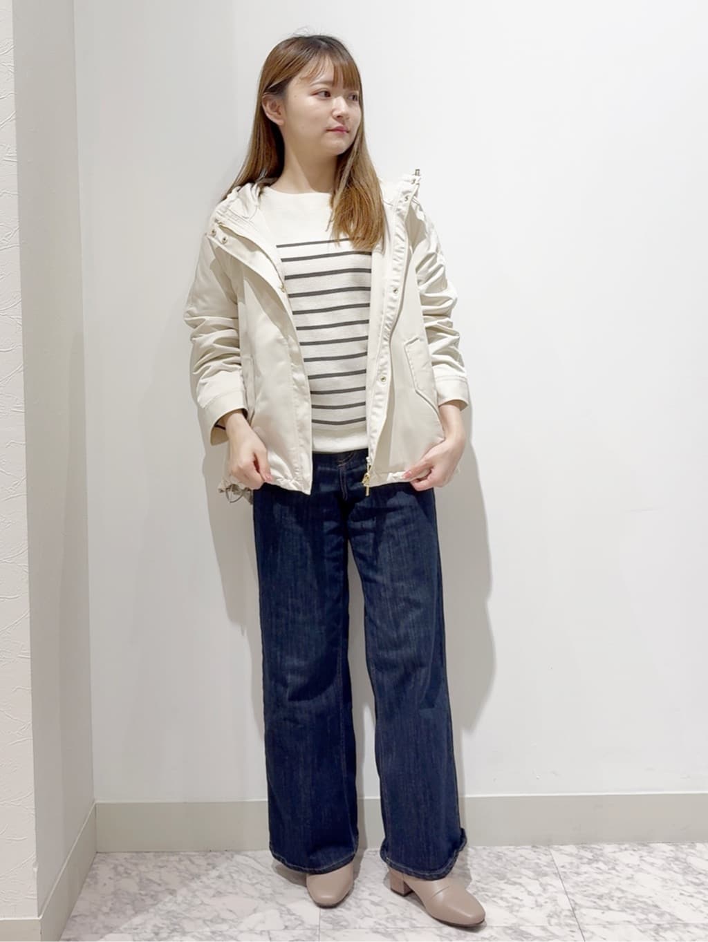 しかっちさんの「grove｜【名品アウター/3WAY・はっ水】ボアライナー付マウンテンパーカ」を使ったコーディネート