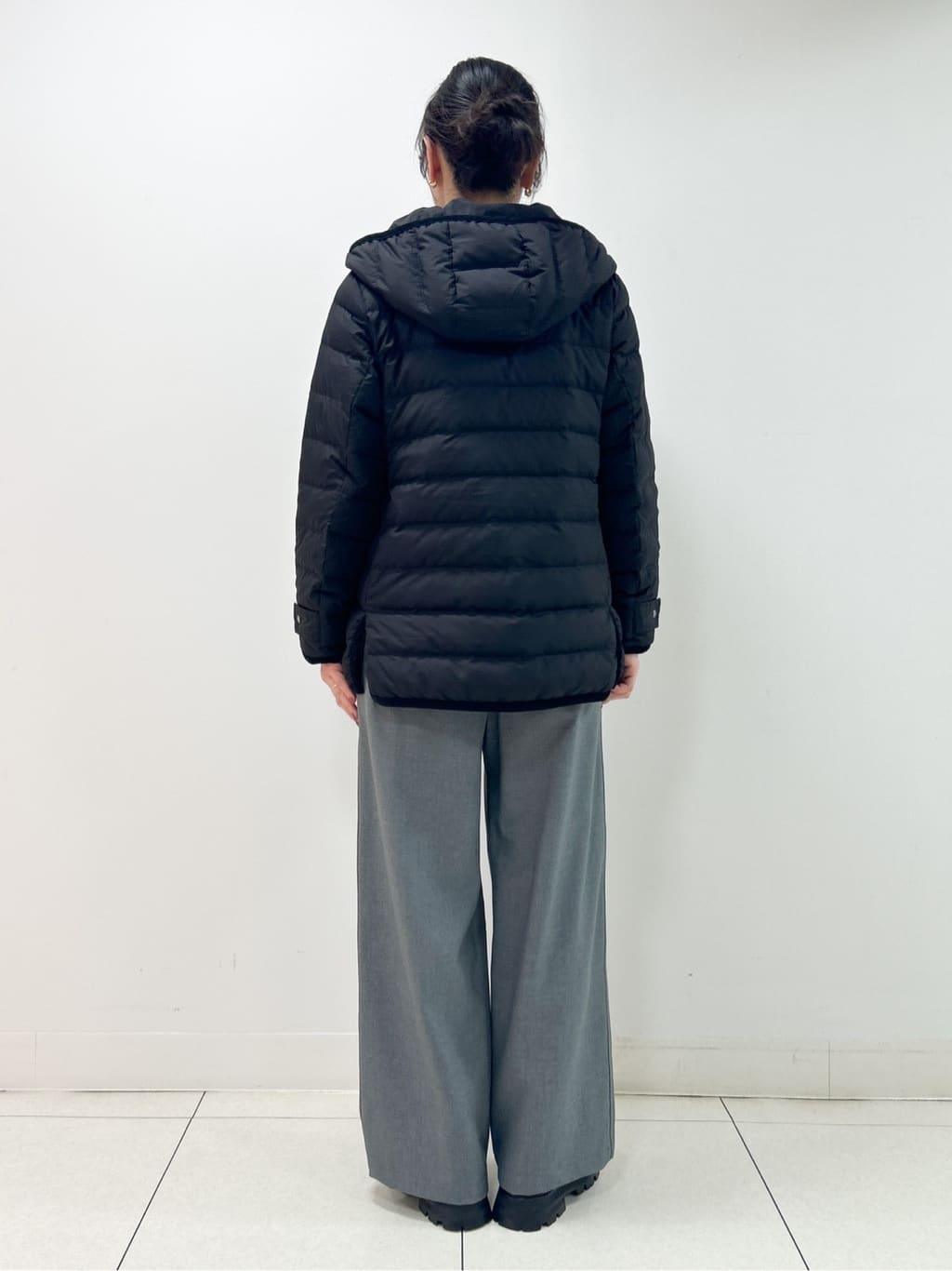 Kaiさんの「Dessin｜【撥水・2WAY】ミュラーダウンコートミドル丈」を使ったコーディネート