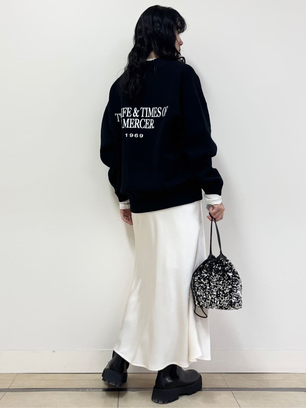 YOKOTAさんの「DRESSTERIOR｜◆【洗える/リブベロア】シアーリブベロアカットソー」を使ったコーディネート