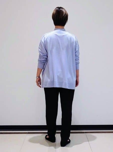 gissyさんの「INDIVI｜【洗える／裏起毛】ストレッチウォームパンツ」を使ったコーディネート