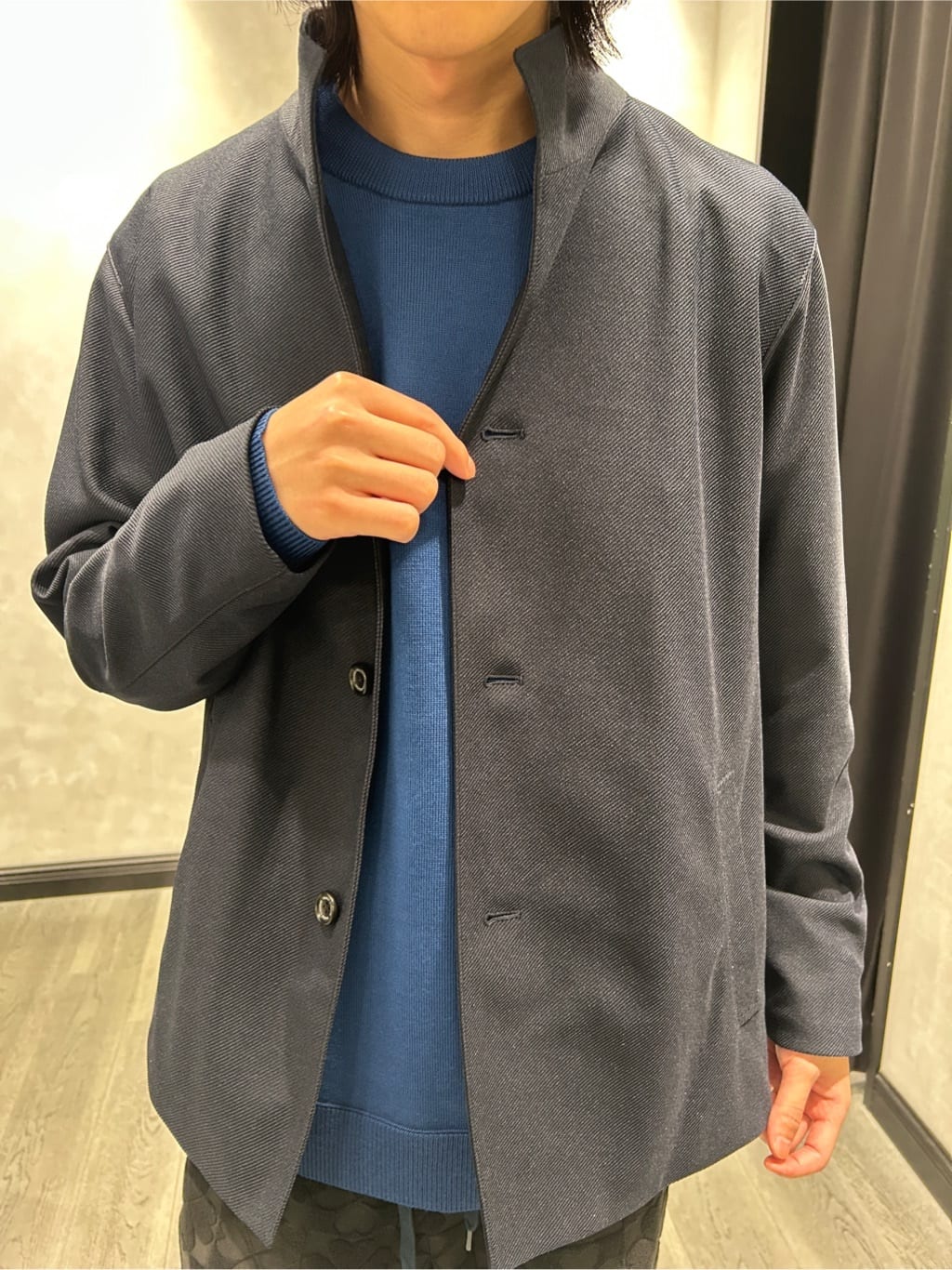 ruiさんの「TAKEO KIKUCHI｜ツイルジャージー イタリアンカラージャケット」を使ったコーディネート