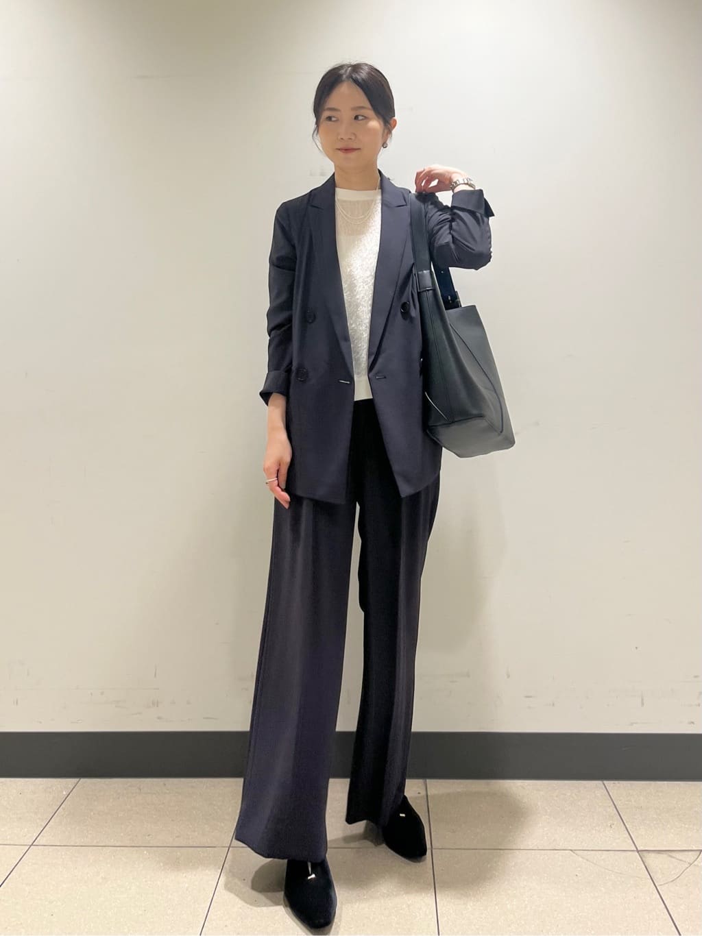 shokoさんの「INDIVI｜ヘアリージャカードトップス」を使ったコーディネート