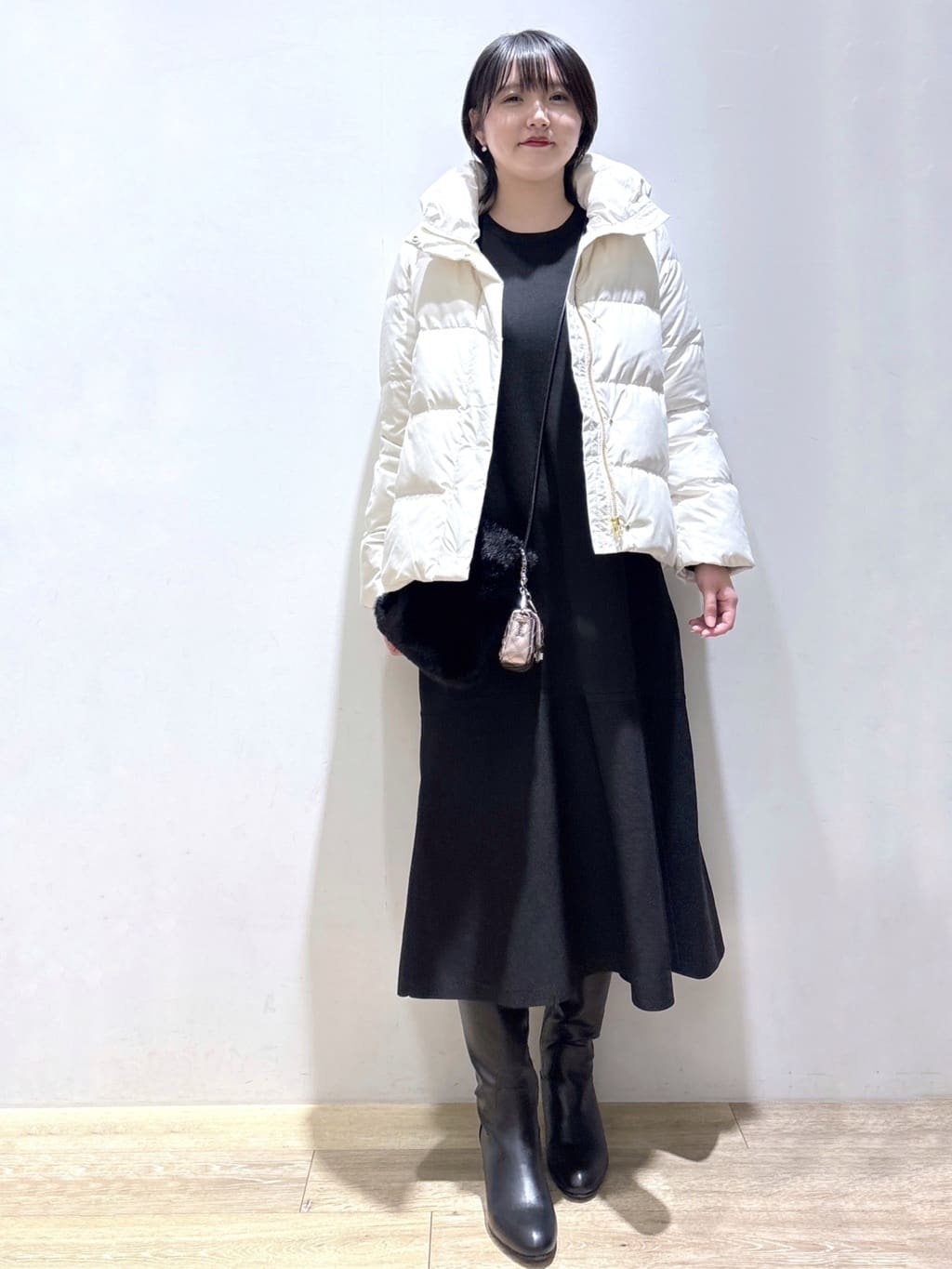 mizukiさんの「index｜撥水ショートダウン【防風／抗菌防臭／洗濯機洗い可】《SS～LL》」を使ったコーディネート