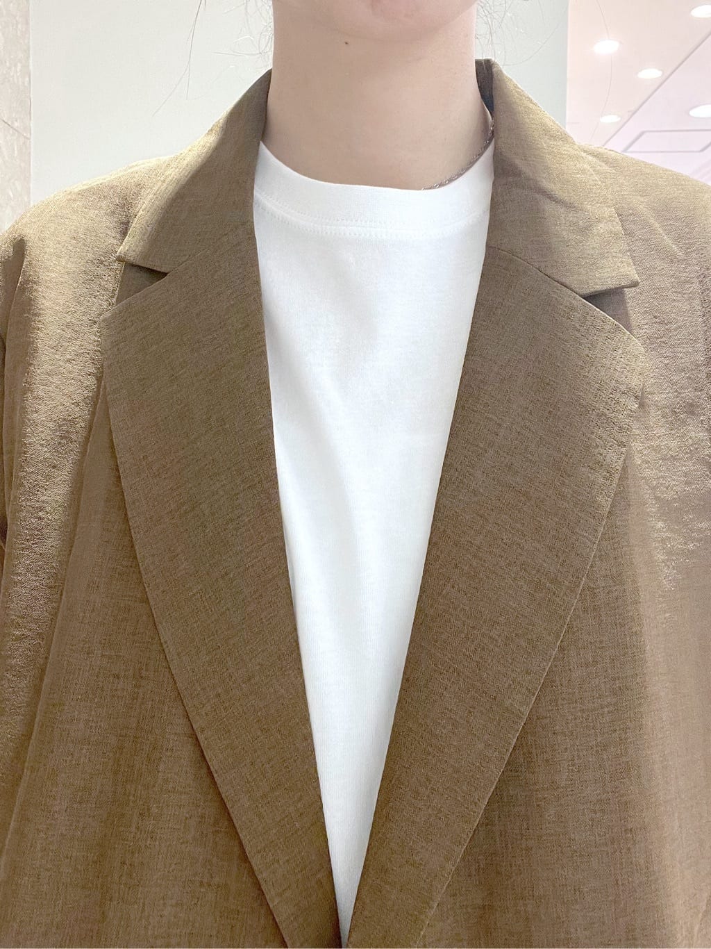 Makinoさんの「Dessin｜【洗える】オーガニックコットンフレンチスリーブ」を使ったコーディネート