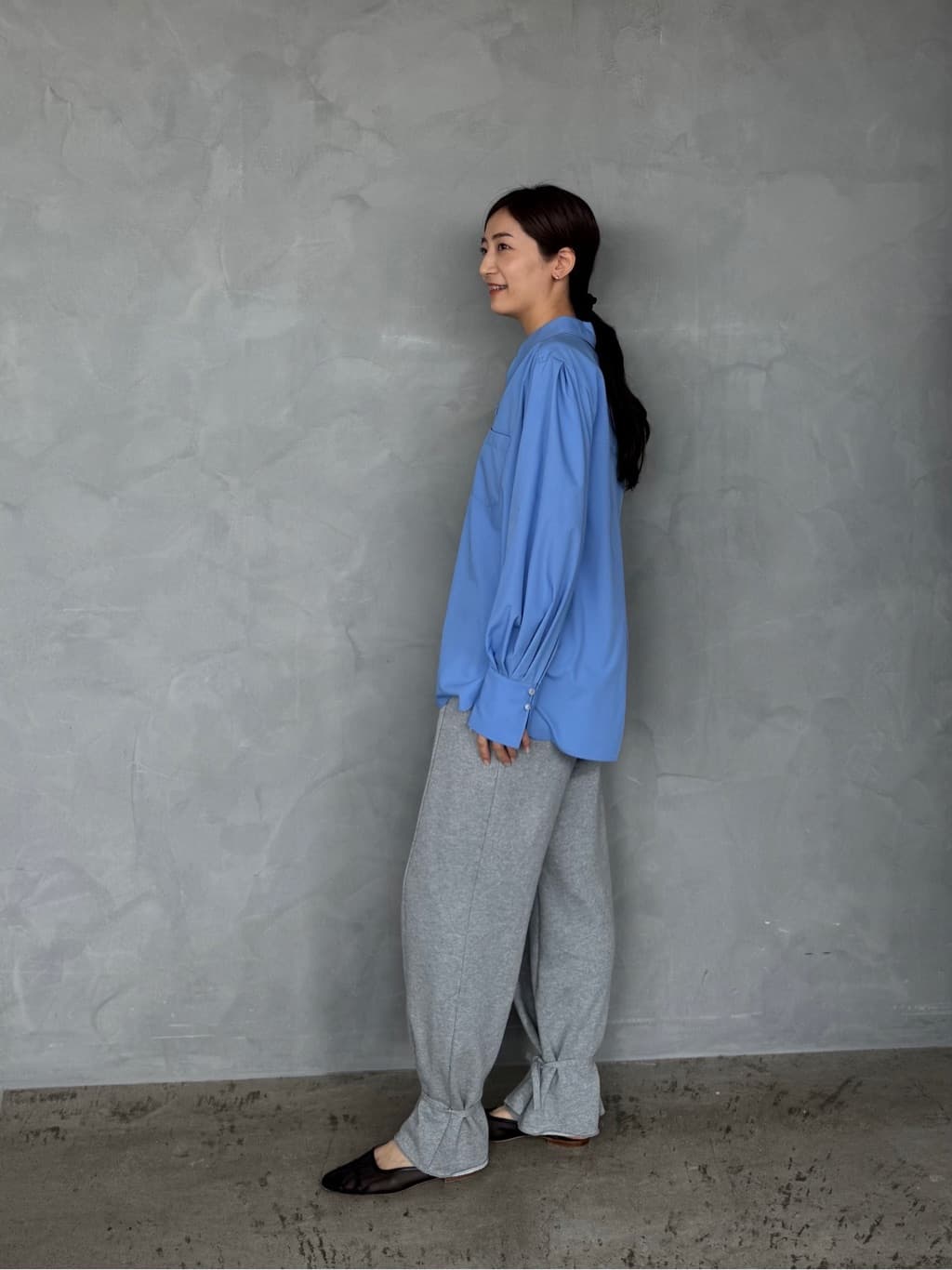 uchi__yamaさんの「CODE A｜【Re】ribbon sweat pants」を使ったコーディネート