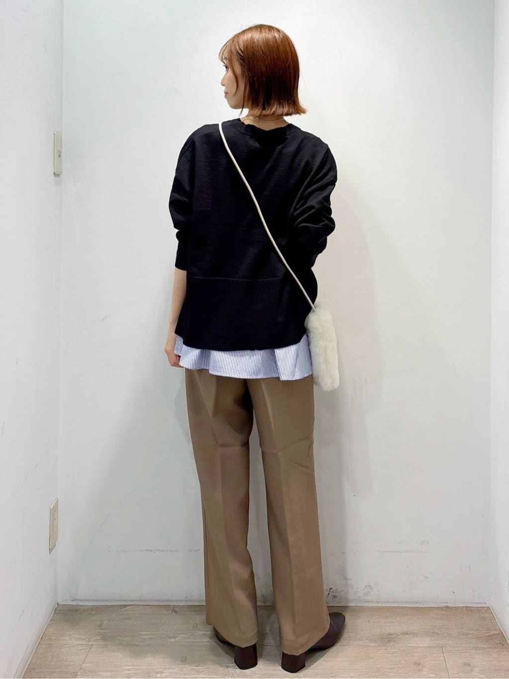 ぶまりんさんの「OPAQUE.CLIP｜《SS-LLサイズ》ストレッチ美脚イージーワイドパンツ【防シワ／洗濯機洗い可】」を使ったコーディネート