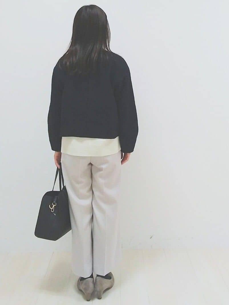 SANAさんの「Reflect｜【一枚で着映え◎／ゆったりシルエット】ラメ&times;スパンコールウール混ニット」を使ったコーディネート